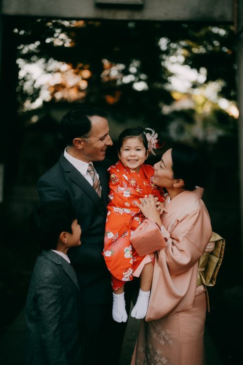 Tokyo family photography - Portrait photographer Ippei and Janine