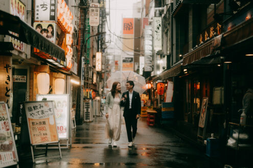 Tokyo engagement photography - Ippei and Janine Photography