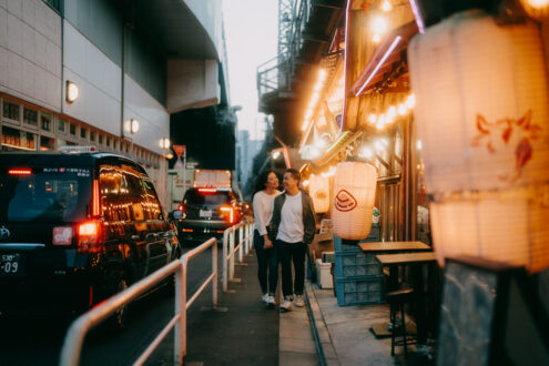 Tokyo engagement photography - Japan Portrait Photographer Ippei & Janine