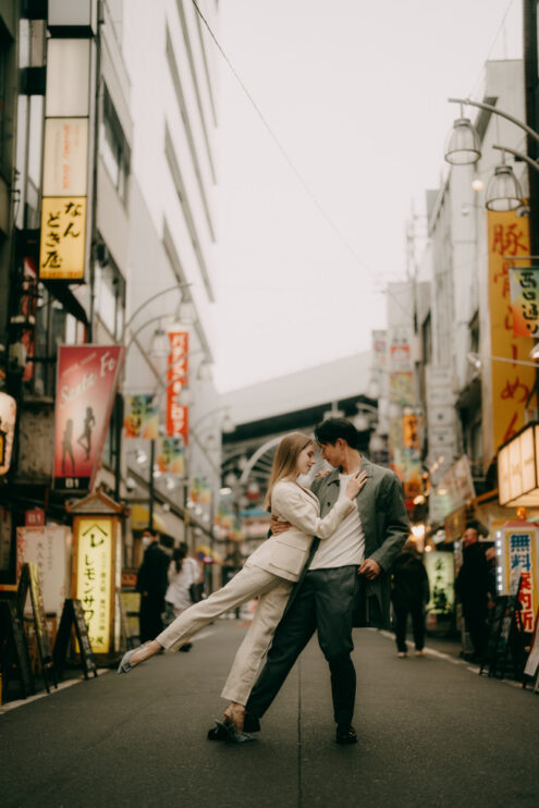 Tokyo engagement photoshoot - Japan pre-wedding photography