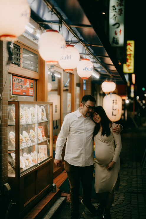 Tokyo maternity photoshoot - Ippei and Janine Photography