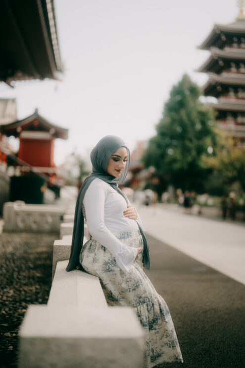 Tokyo maternity portrait photographer - Ippei and Janine Photography