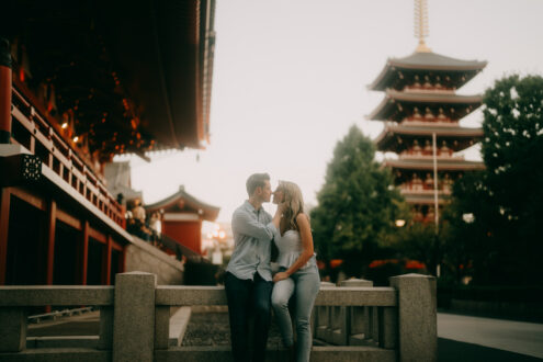 Tokyo engagement portrait photographer - Ippei and Janine Photography