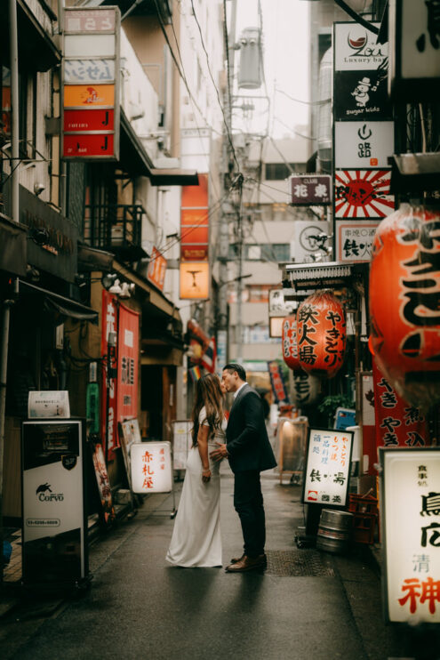 Tokyo engagement portrait - Japan pre-wedding photography