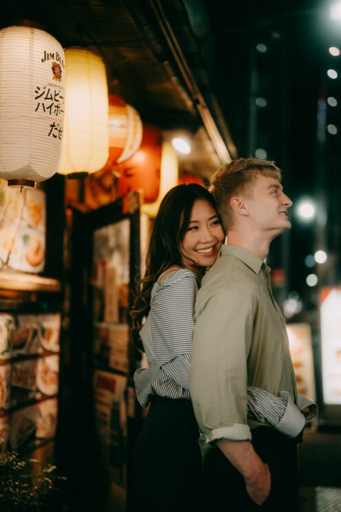 Tokyo engagement portrait photography - Ippei and Janine Photography