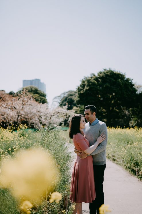 Tokyo engagement photography - Pre-wedding portrait photographer Ippei and Janine