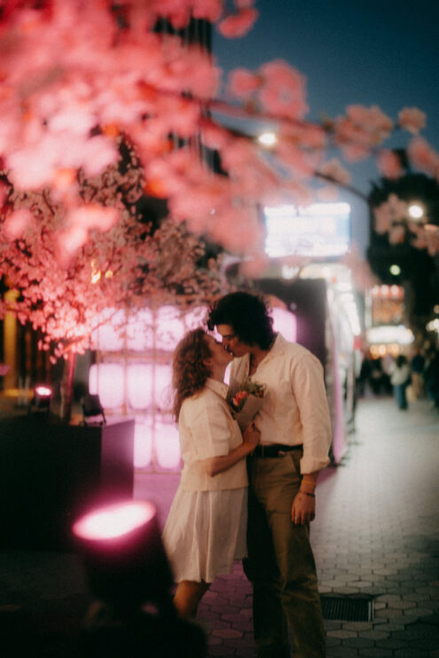 Tokyo cinematic engagement photographer - Ippei and Janine Photography