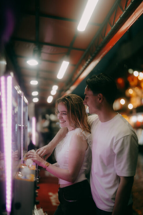 Tokyo cinematic engagement photography - Ippei and Janine Photography
