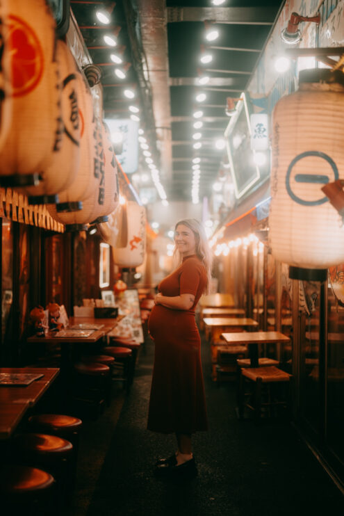 Tokyo maternity portrait - Ippei and Janine Photography