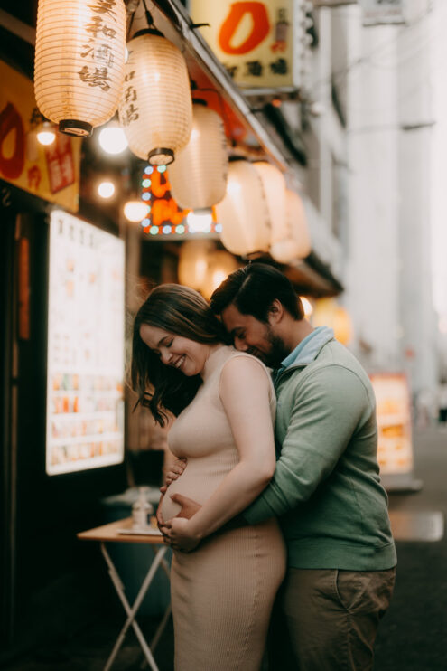 Tokyo maternity photoshoot - Ippei and Janine Photography