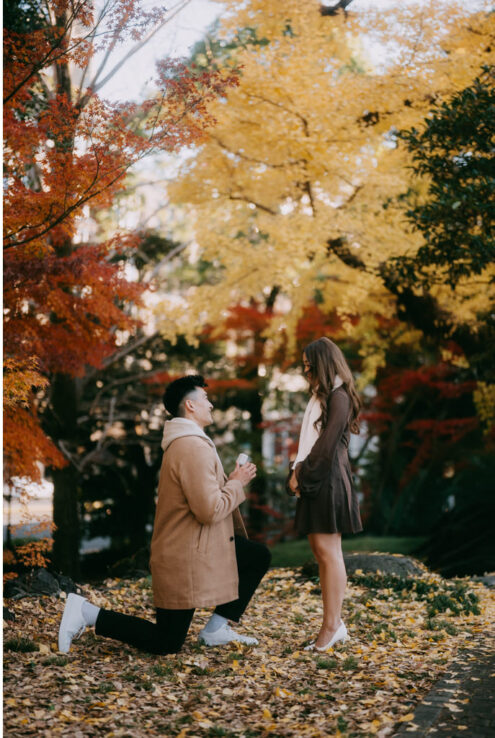 Tokyo surprise proposal photoshoot - Ippei and Janine Photography