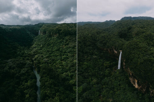 Iriomote jungle, Japan off-the-beaten-path drone photography by Ippei and Janine