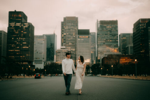 Tokyo engagement photography - Portrait photographer Ippei & Janine