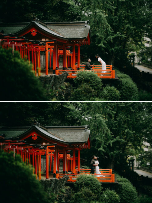 Tokyo surprise proposal photoshoot by Ippei and Janine