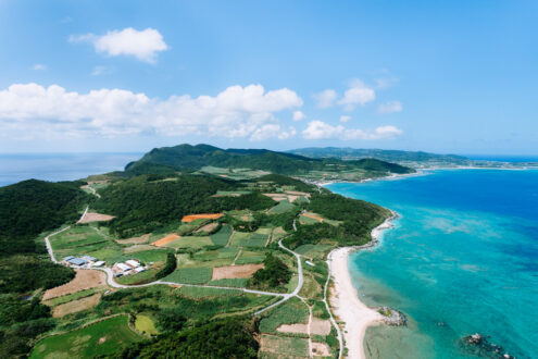 Kume Island, Japan off-the-beaten-path aerial photography by Ippei and Janine