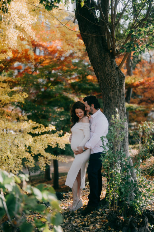 Tokyo maternity photoshoot in December - Ippei and Janine Photography