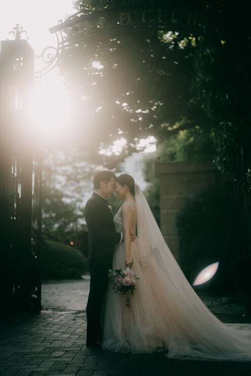 Tokyo wedding photographer - Wedding portrait photography by Ippei and Janine