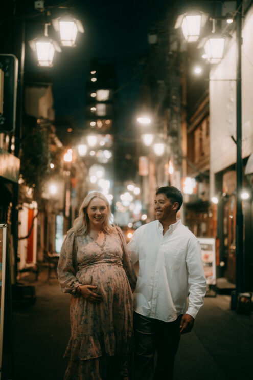 Tokyo maternity photoshoot - Ippei and Janine Photography