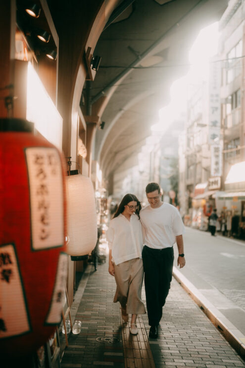 Tokyo engagement photography by Ippei and Janine Photography