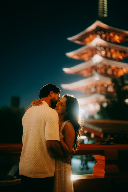 Tokyo night cinematic photography - Ippei and Janine Photography