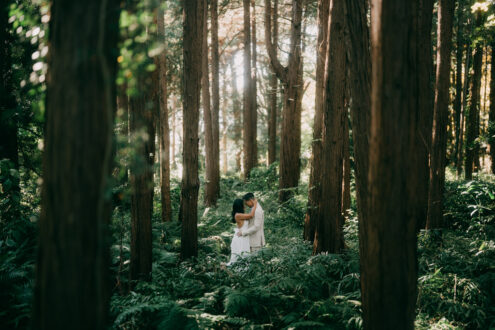 Tokyo nature pre-wedding photography - Ippei & Janine Photography