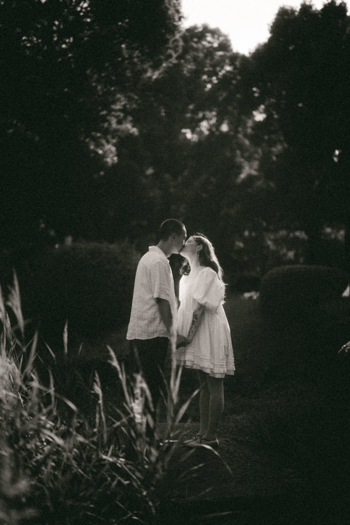 Black and white photography - Tokyo engagement photographer - Ippei and Janine