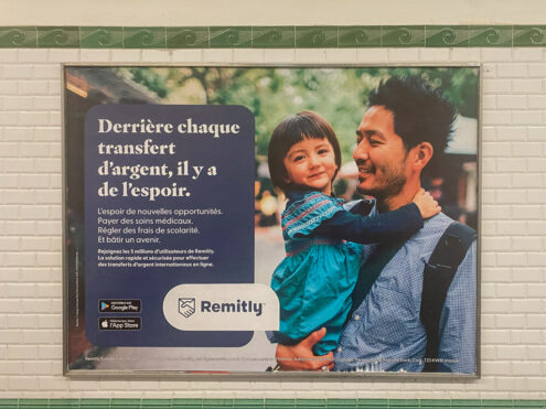 Remitly Paris Metro - Advertising and Commercial Photographer - Ippei and Janine Photography