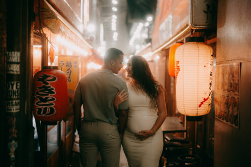 Tokyo maternity photoshoot - Ippei and Janine Photography
