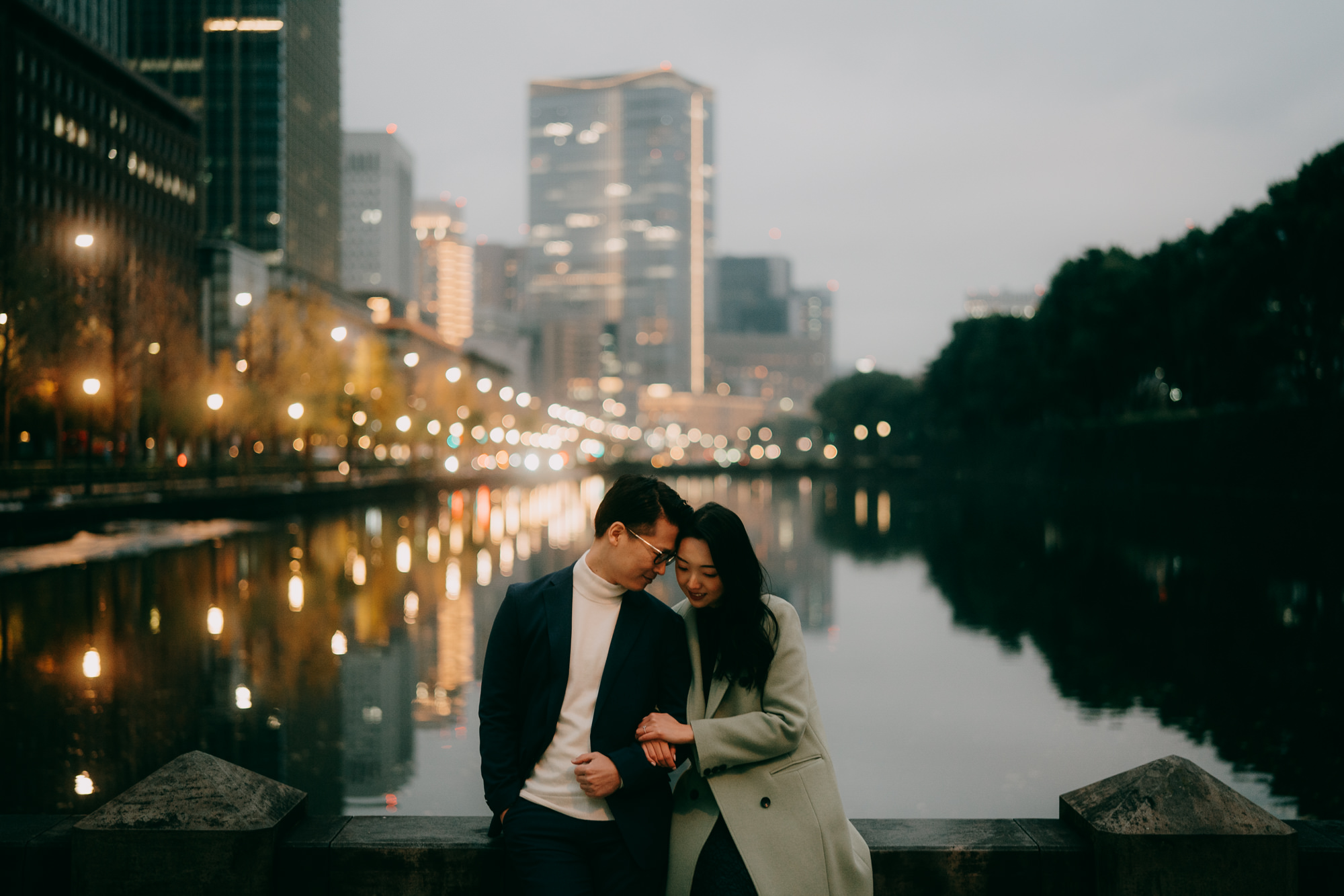 Tokyo couples portrait photography by Ippei and Janine