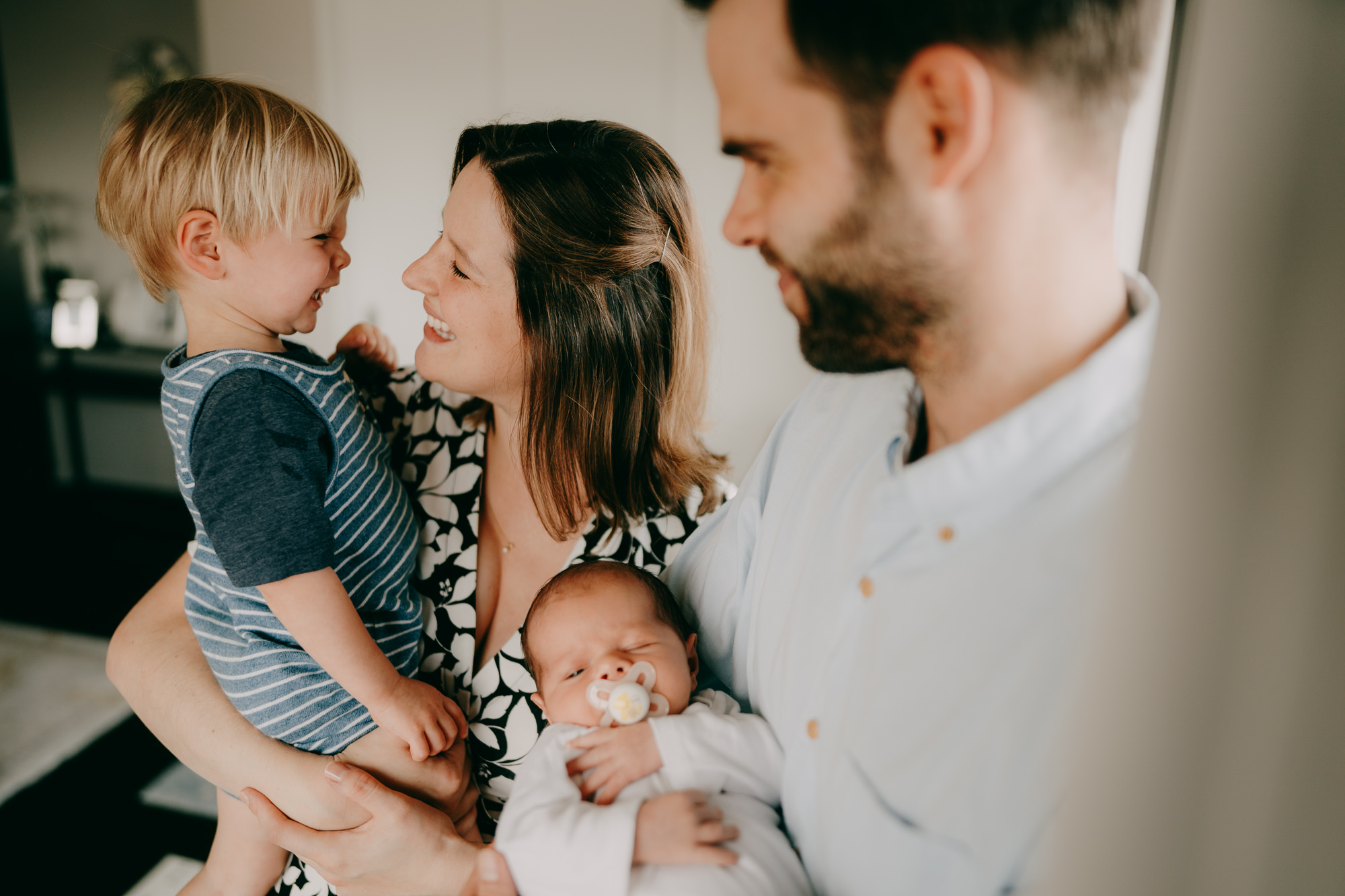 Tokyo family photography at home by Ippei and Janine