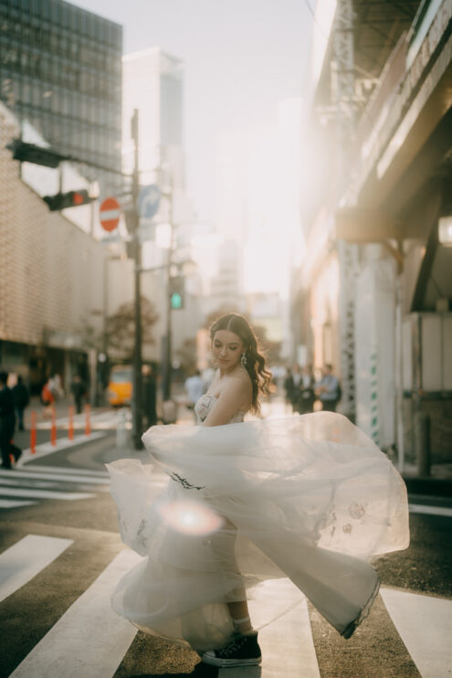 Tokyo elopement wedding portrait - Ippei and Janine Photography