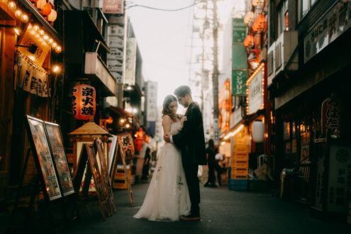 Tokyo elopement portrait photography - Ippei and Janine Photography