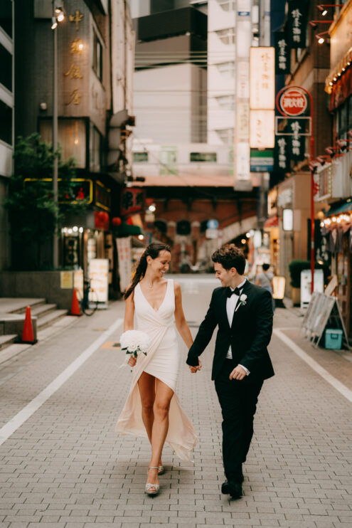 Tokyo elopement wedding photographer - Ippei and Janine portait photography