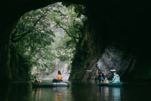 Packrafting day trip from Tokyo, Lake Kameyama, Chiba