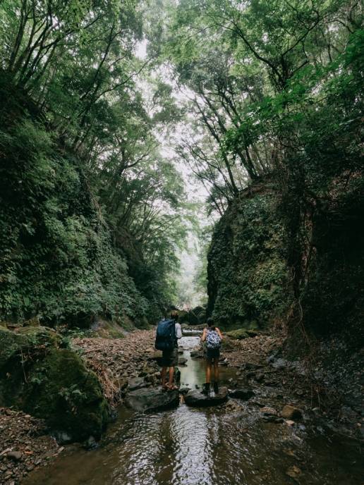 Stream trekking in Chiba, Tokyo day trip