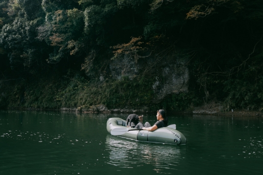 Tokyo day trip packrafting - Nakagawa River