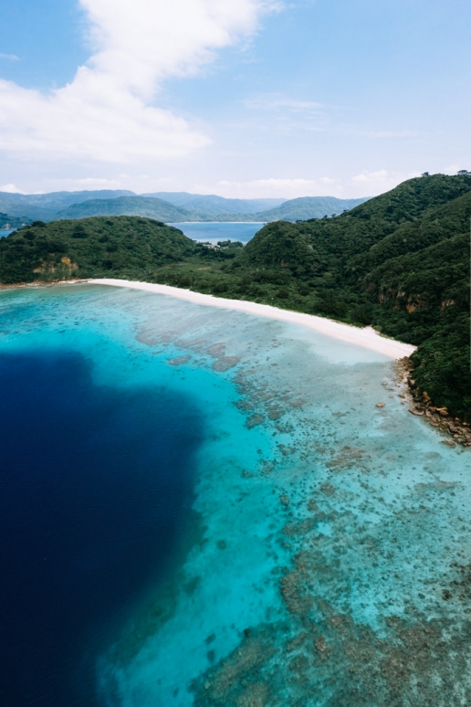 Idanohama Beach (Ida Beach), Iriomote Island, Okinawa, Japan