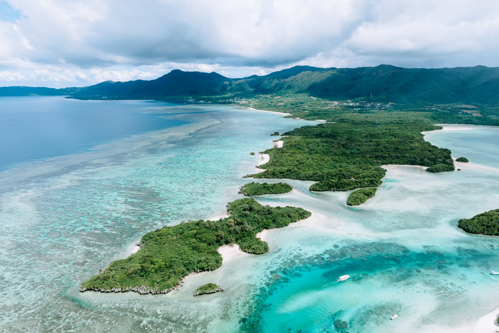 Tropical landscape of Ishigaki, Okinawa, Japan