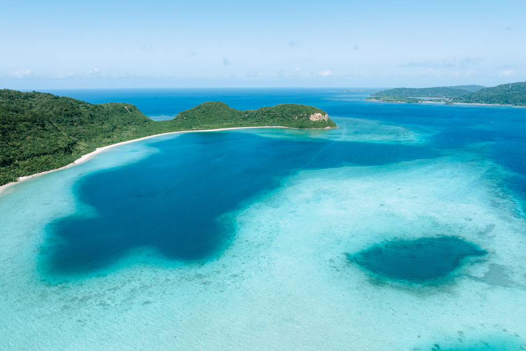 Tropical Japan's clear water, Iriomote-jima of Yaeyama Islands, Okinawa