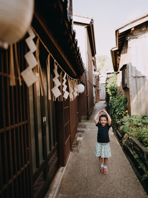 Traditional Japanese fishermen's village, Shukunegi, Sado Island, Niigata