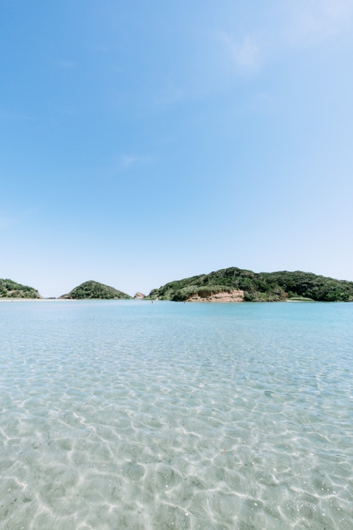 Clear water of Iki Island, Nagasaki, Japan