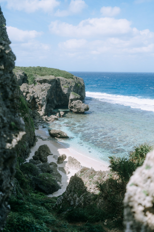 Idyllic tropical beach of Yonaguni Island, Okinawa, Japan