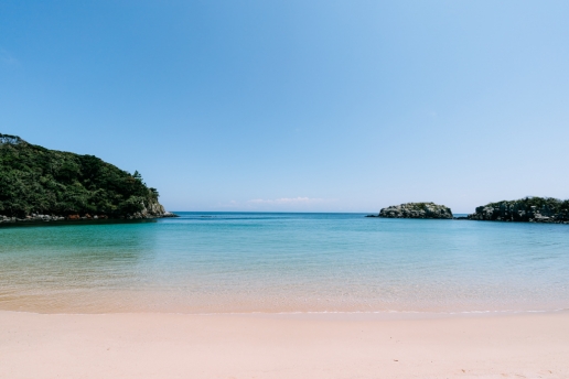 Beautiful beach of Iki Island, Nagasaki, Japan