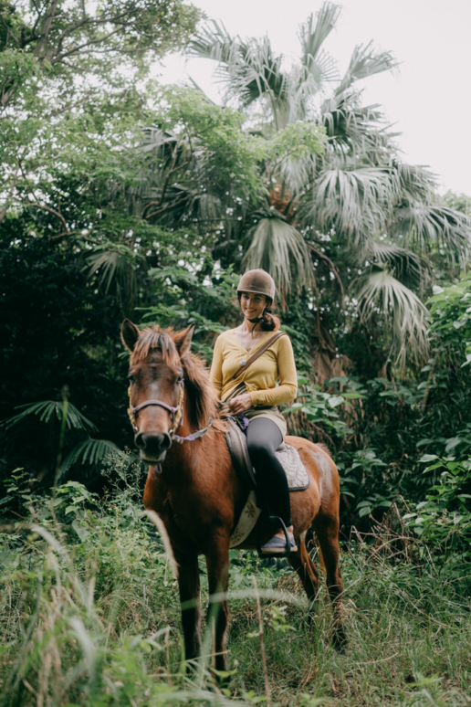 Yonaguni horse riding, Yonaguni Island, Okinawa, Japan