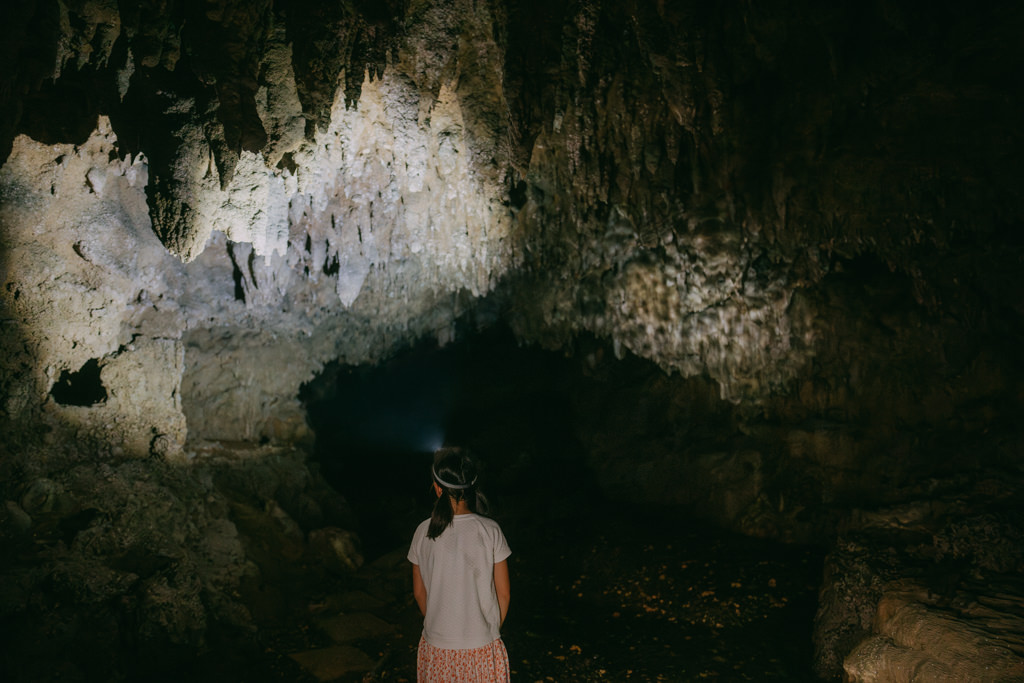 Ginryudo, one of many limestone caves with underground river on Tokunoshima, Amami Islands, Kagoshima, Japan