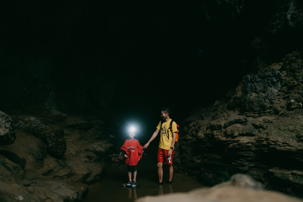 Iriomote limestone cave, Okinawa, Japan