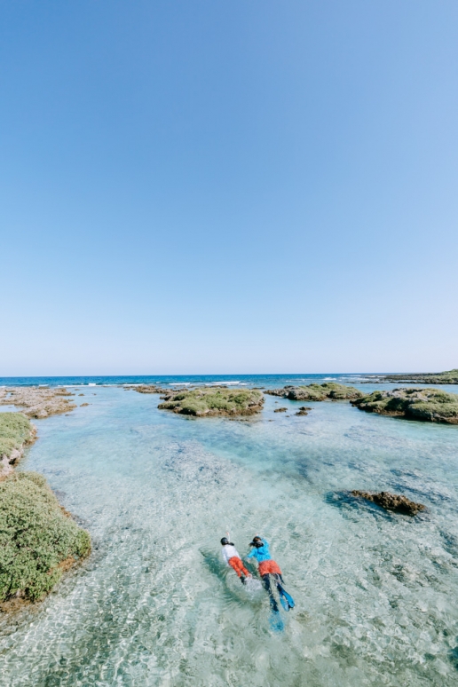 Lagoon snorkeling, Kikaijima, Amami Islands, Kagoshima, Japan