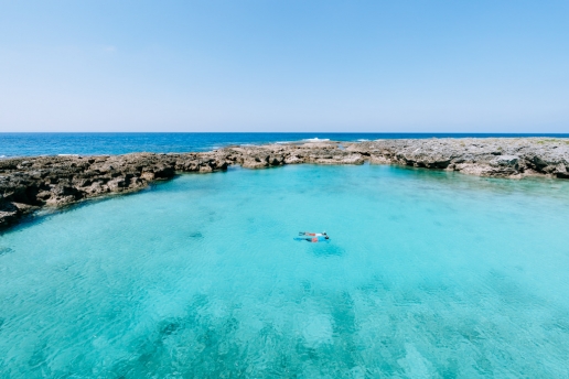 Tropical lagoon snorkeling, Kikaijima, Amami Islands, Kagoshima, Japan