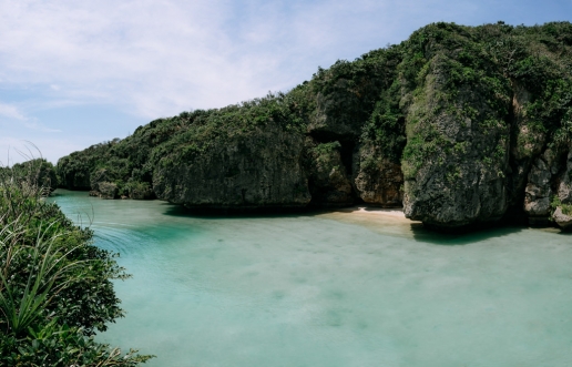 Tropical lagoon, Miyako Islands, Okinawa, Japan
