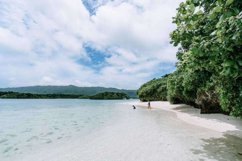 Kabira Bay northern beach, Ishigaki Island, Okinawa, Japan